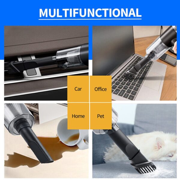 Premium 5500pa Vacuum Cleaner Wireless Handheld Home Car Auto Portable Air Clean - Image 7