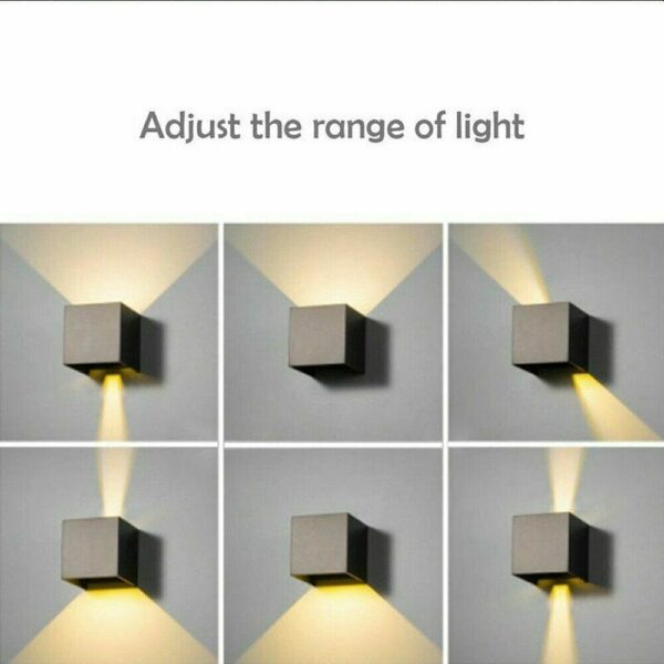 Modern LED Wall Light Up Down Wall Lights Indoor Sconce Lighting Lamp Home UK - Image 2