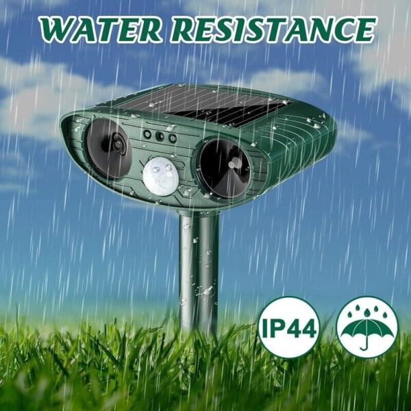 Ultrasonic Cat Dog Fox Pest Motion Sensor Repeller Scarer Deterrent Repellent UK  The UK Does Not Include VAT, Which Needs To Be Borne By Oneself. Please Consider Carefully Before Placing An Order - Image 7
