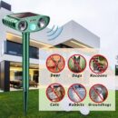 Ultrasonic Cat Dog Fox Pest Motion Sensor Repeller Scarer Deterrent Repellent UK  The UK Does Not Include VAT, Which Needs To Be Borne By Oneself. Please Consider Carefully Before Placing An Order