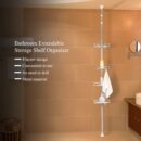 4 Layers Bathroom Storage Rack Stainless Steel Toilet Shelf Holder Organizer