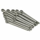 UK 150Pcs Split-Pins   Split Cotter Pins Stainless Steel A2 Marine Grade   304