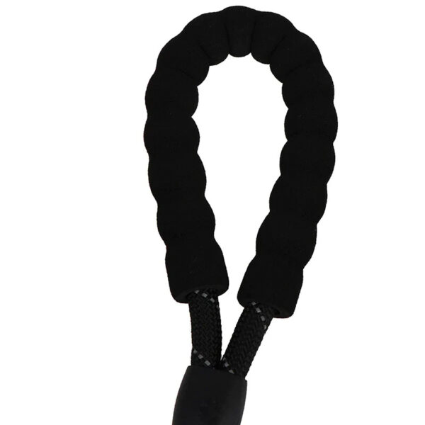 Dog Leash Rope with Foam Grip Steel Spring Buckle Clip - Random Colour. - Image 3