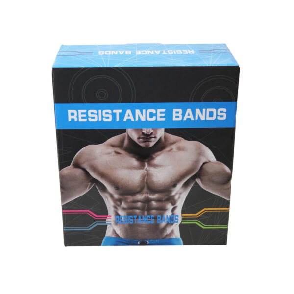 Resistance Bands Set 5pcs with Handle Strength Exercise Resistance Band for Home Use - Image 2