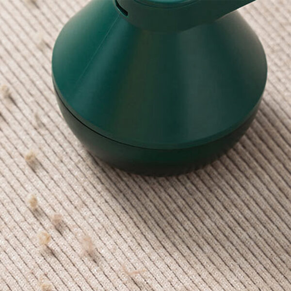 Electric Lint Fuzz Ball Remover USB Rechargeable 15.5 cm Fabric Shaver - Green - Image 3