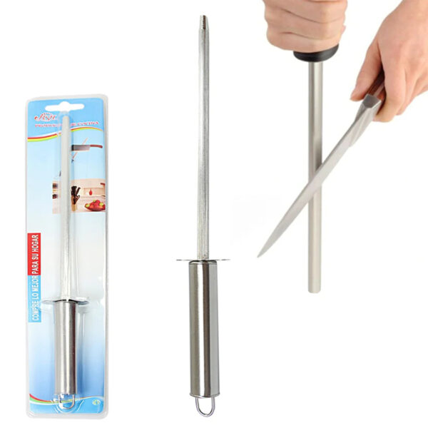 Heavy Duty Sharpener Tool Knife Sharpener Rod Stick 30cm - Image 2