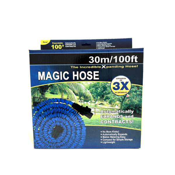 Expandable Magic Hose Pipe Flexible Garden Car Spray Gun for Garden Home Outdoor - 100ft 30m - Image 4