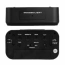 5.3 Inch Smart Simple Silent LED Digital Alarm Clock w/ Date Temp Display -Black