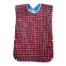 Adult Elderly Disable Mealtime Bib Clothing Protector Large Apron Waterproof - Red