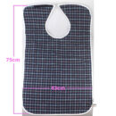 Adult Elderly Disable Mealtime Bib Clothing Protector Large Apron Waterproof - Red