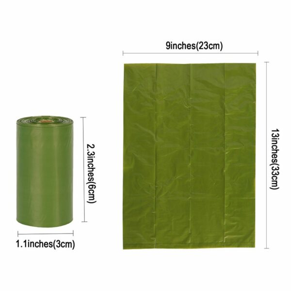 1 Dog Poop Bag Dispenser + 2 Roll Lavender Scented Poop Bags - Image 4