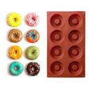 Silicone Doughnut Ice Mould Mold Chocolate Donut Cake Muffin Baking Pan Tray