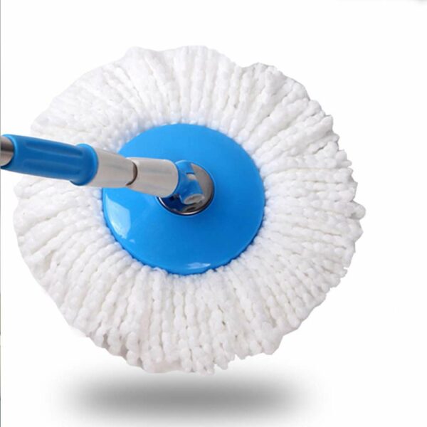 2pcs Replacement Mop Micro Fiber Head Refill for 360 Degree Rotating Spin Magic Mop Home Cleaning - Image 2