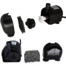 Outdoor Solar Powered Submersible Water Fountain Pump Garden Pond Pool Bird Bath