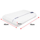 Memory Foam Pillows Deep Sleep Pillow Core Ergonomic Cervical Pillow - 70 x 42 x 10 cm