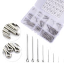 150 pcs Stainess Steel Split Cotter Pins Assortment Kit