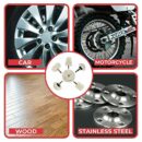 6pcs Polishing Wheel Drill Pads Set Buffing Mop Car Attachment