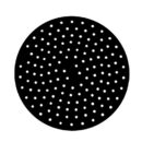 8 inch Reusable Air Fryer Liners Non-Stick Silicone Pad Mat Basket Round - Black