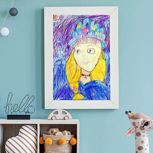 A4 Art Display Frame Kids Frames Photo Picture Crafts Drawing Storage Xmas Gifts - Image 9