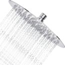 8 Round Shower Head Chrome Stainless Steel Rainfall Overhead Bathroom Large UK