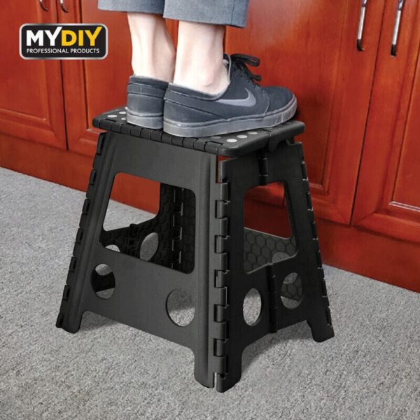 Large 150KG Folding Step Stool Multi Purpose Heavy Duty Home Kitchen Foldable - Image 3