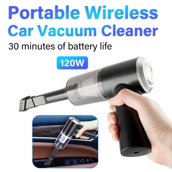 Premium 5500pa Vacuum Cleaner Wireless Handheld Home Car Auto Portable Air Clean - Image 6