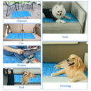 Dog Cooling Mats Small - Self Cooling Mat for Dogs and Cats, Non-toxic Gel Pet Cooling Mat, No Need to Refrigerate, Keep Pets Cool in Hot Summer for Indoor Outdoor, 50x40cm