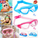 Children&apos;s anti-fog swimming goggles pink swimming pool goggles suitable for teenagers and children swimmers hot sale