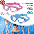 Children&apos;s anti-fog swimming goggles pink swimming pool goggles suitable for teenagers and children swimmers hot sale