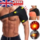 Left/Right Shoulder Brace Rotator Cuff Support Injury Dislocate Compression Stra